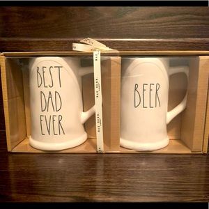 Rae Dunn - Beer Stein Set